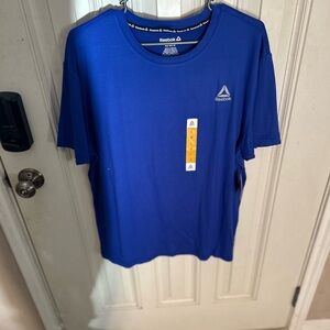 Reebok Men's Vibrant Blue Short Sleeve Tee